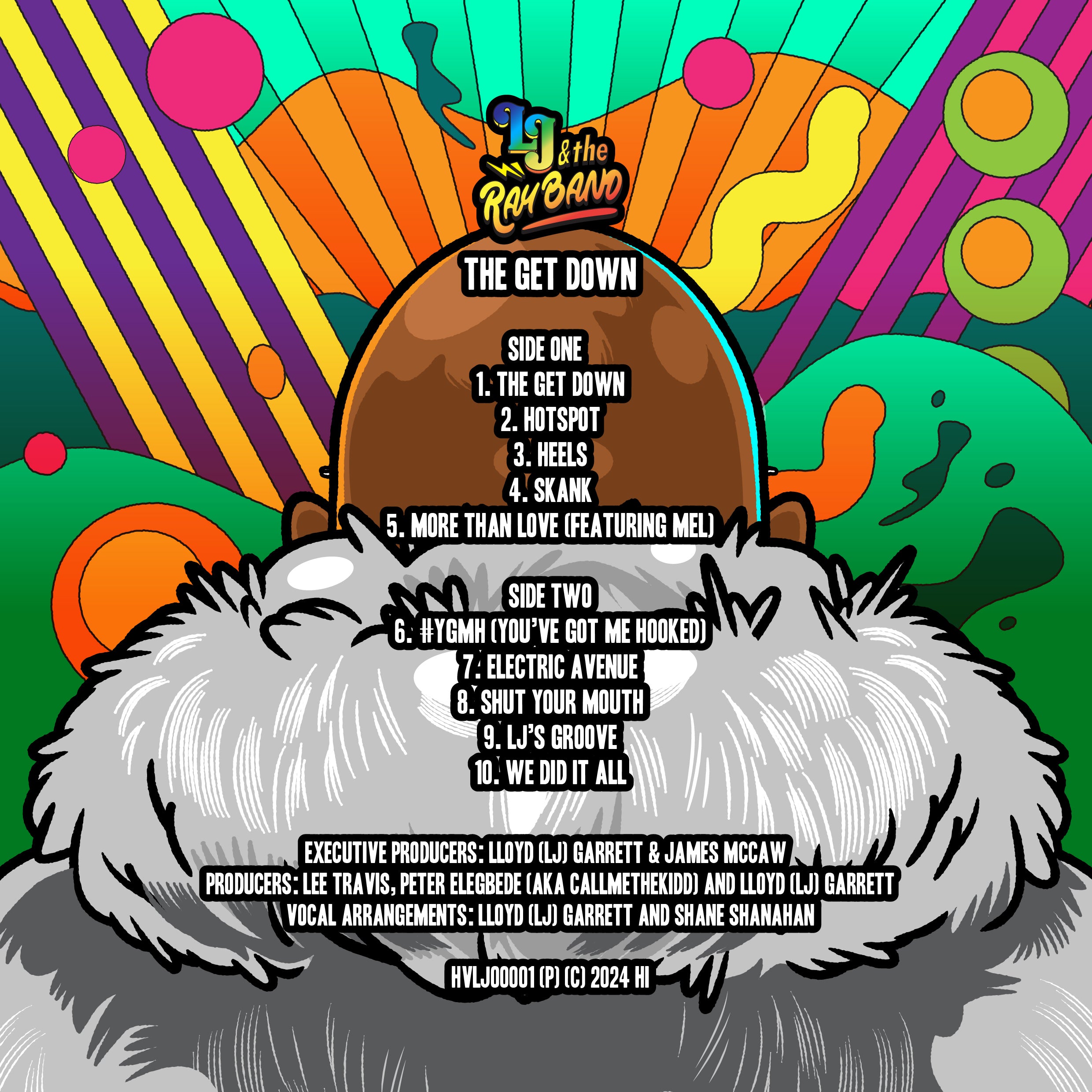 The Get Down 12 Inch Vinyl Album – LJ and the Ray Band