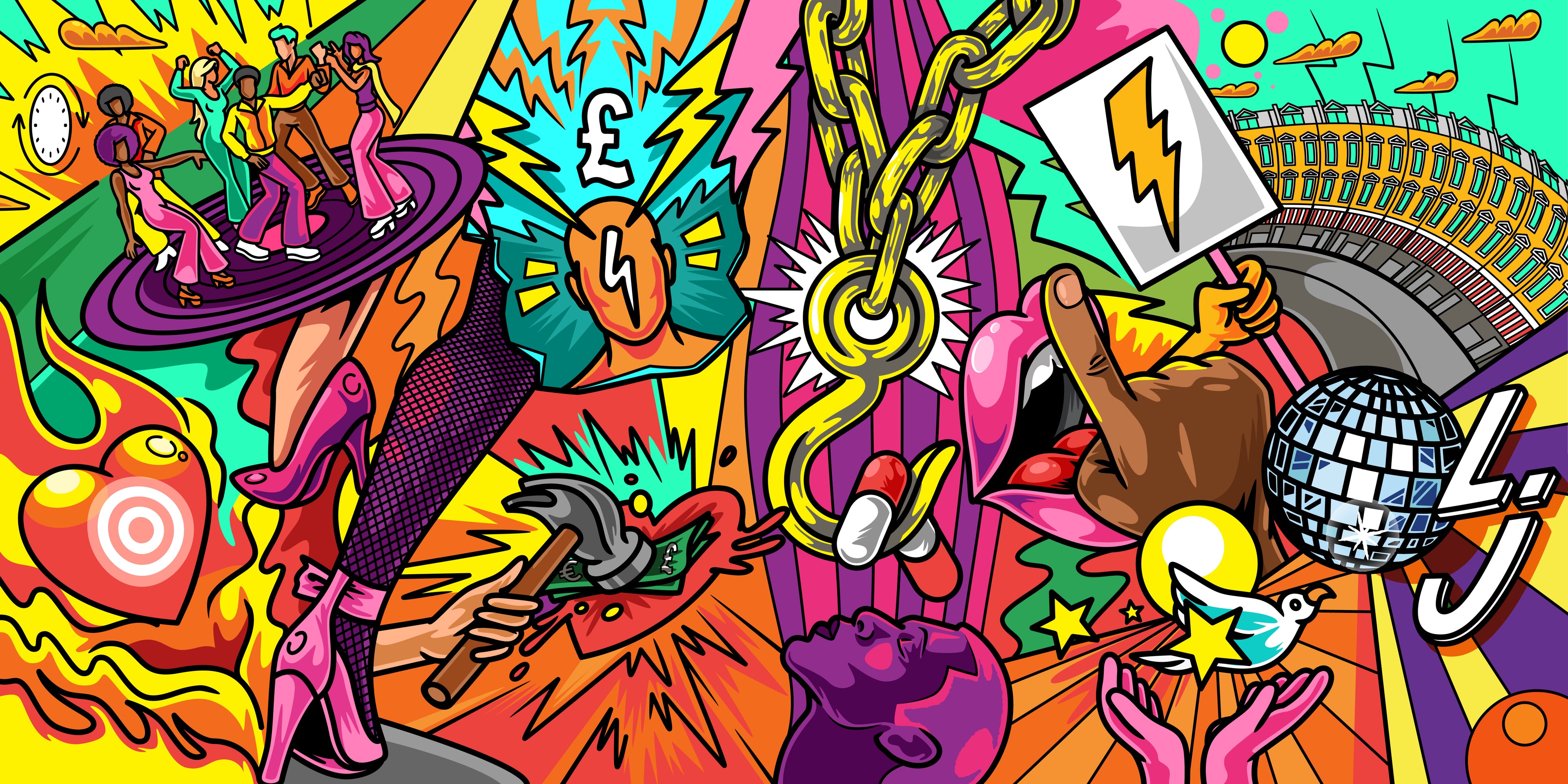 The Get Down 12 Inch Vinyl Album